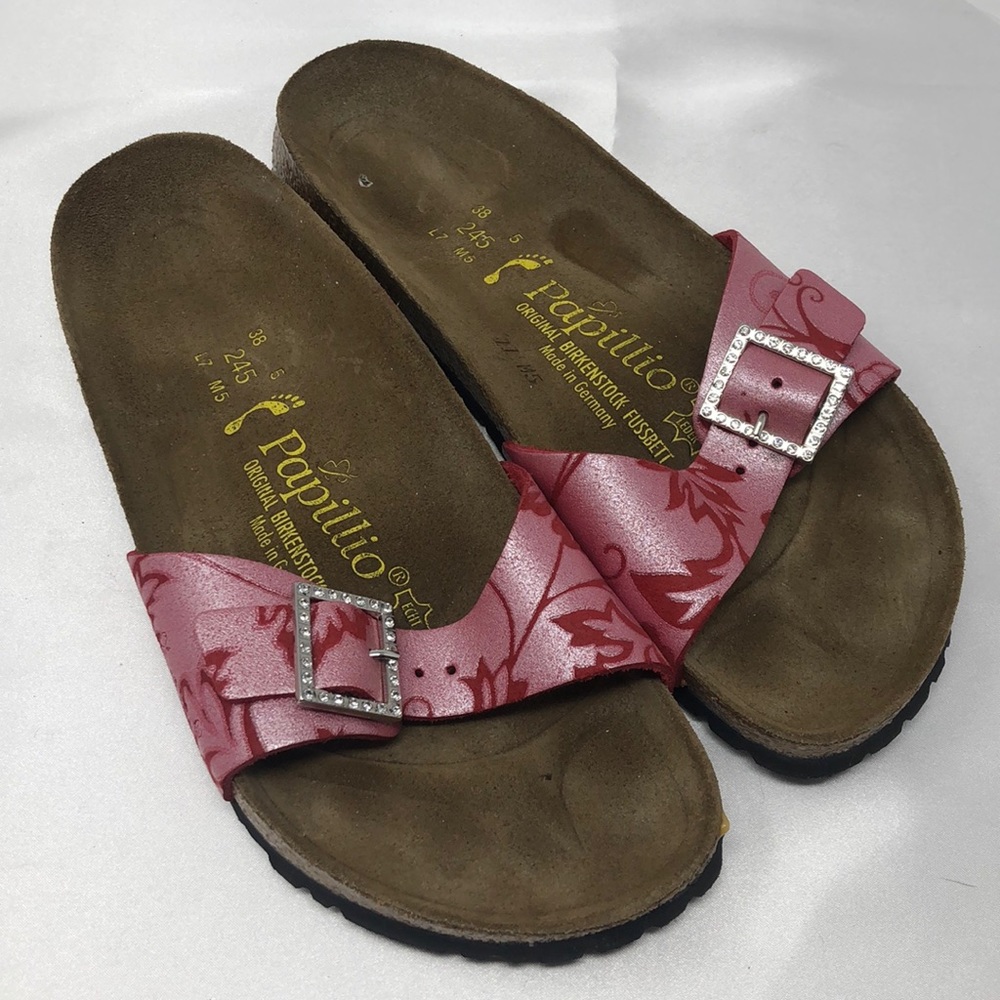 Birkenstock papillio leaf & diamond sandals